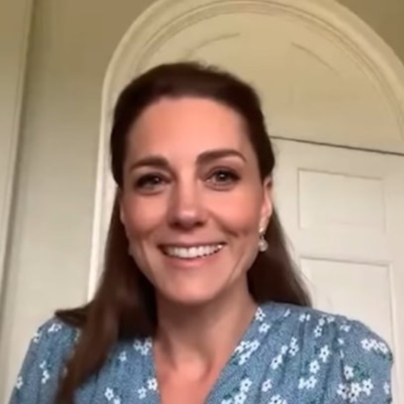 Boden 'Aurora' Blue Daisy Print Midi Wrap Dress US 6L - Picture 4 of 4